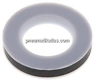 NBR / PTFE-Ersatzdichtung f. Kamlock-Kupplung DN20 (3/4")