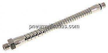 Metall-Kühlmittelschlauch 200mm, G 1/4" M 12 x 1