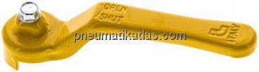 Kombigriff-gelb, Größe 2, Standard (Stahl verzinkt und lackiert)