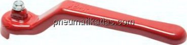 Kombigriff-rot, Größe 6, Standard (Stahl verzinkt und lackiert)