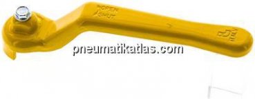 Kombigriff-gelb, Größe 4, Standard (Stahl verzinkt und lackiert)