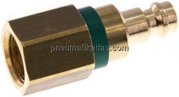 Kupplungsstecker (NW5) G 1/4"(IG), Messing