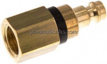 Kupplungsstecker (NW5) G 1/4"(IG), Messing