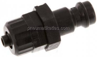 Kupplungsstecker (NW5) 6x4mm Schlauch, POM