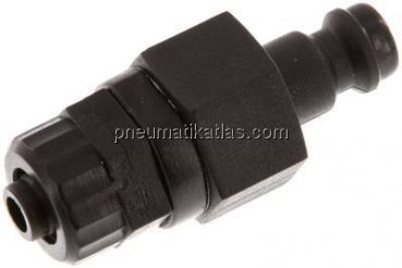 Kupplungsstecker (NW5) 8x6mm Schlauch, POM