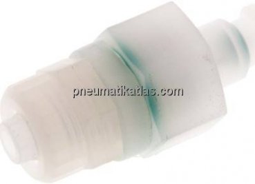 Kupplungsstecker (NW5) 8x6mm Schlauch, PVDF