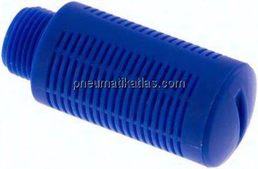 Schalldämpfer aus Kunststoff (Granulat), G 3/8"