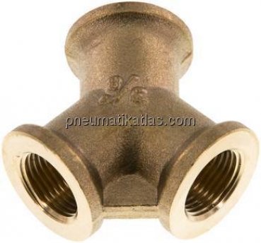 Y-Stück G 3/8" (IG), Messing
