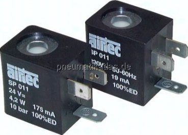 Magnetspule für Magnetventil 115 V AC, Bauf. N, Steckergr.1