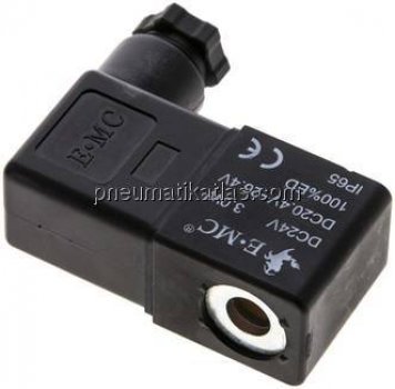 Magnetspule 12 V=, Bauform T1, Steckergröße 1