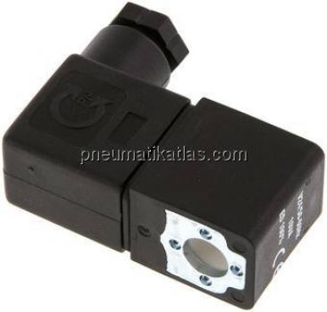 Magnetspule 24 V=, Bauform U, Steckergröße 1