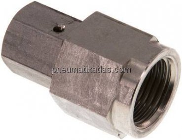 Manometer-Schneidringverschr. 8 S-G 1/2", 1.4571