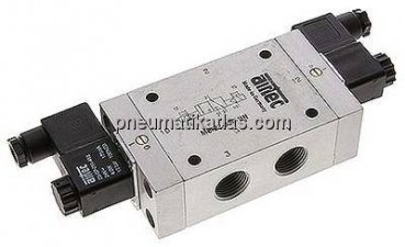 3/2-Wege Magnetimpulsventil mit Fremdluftanschluss, G 1/2" (Pilot G 1/8")