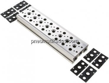 Reihenleiste (8-fach) für SF3000 (5/2 und 5/3-Wege)