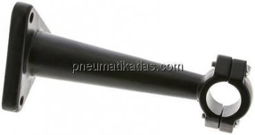 Messgerätehalter DIN 16281, 160mm Ausladung, Aluminium