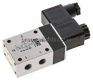 3/2-Wege Magnetventil, G 1/8", Federrückstellung (NO), 24 V AC