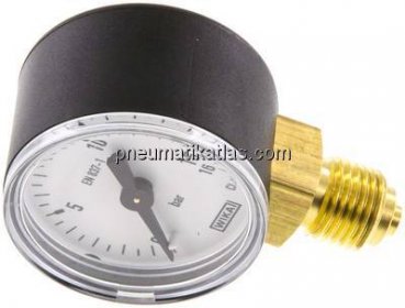 Manometer senkrecht (KU/Ms), 40mm, 0 bis 16 bar, G 1/4"