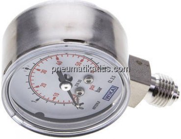 ES-Manometer senkrecht, 50mm, 0 - 4 bar, G 1/4"