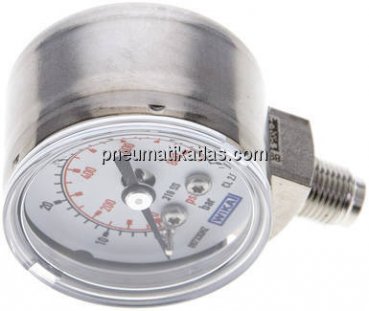 ES-Manometer senkrecht, 40mm, 0 - 60 bar, G 1/8"