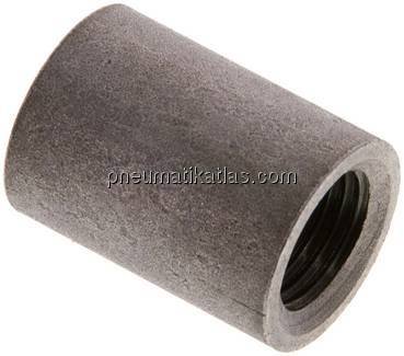 Anschweißmuffe Rp 1/4"-25mm, ST 37-2 (DIN2986-voll)