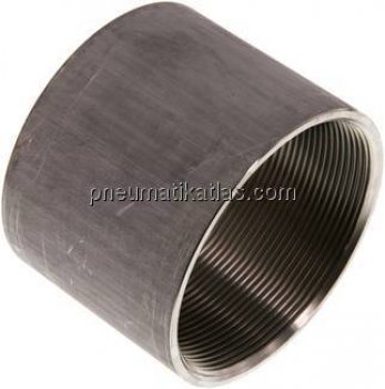 Anschweißmuffe Rp 3"-71mm, 1.4571 (DIN2986-voll)