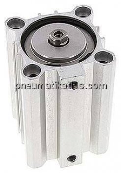 Kurzhubzylinder, doppeltwirkend, Kolben 63mm, Hub 80mm