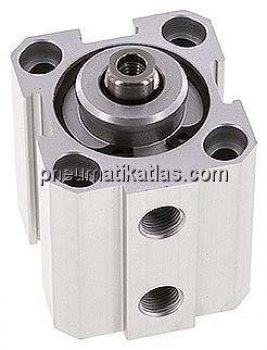 Kurzhubzylinder, doppeltwirkend, Kolben 32mm, Hub 10mm
