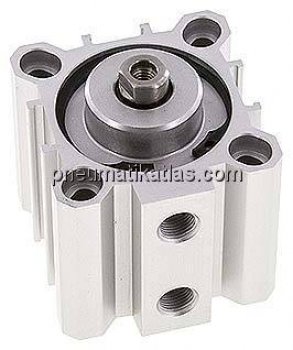 Kurzhubzylinder, doppeltwirkend, Kolben 40mm, Hub 10mm