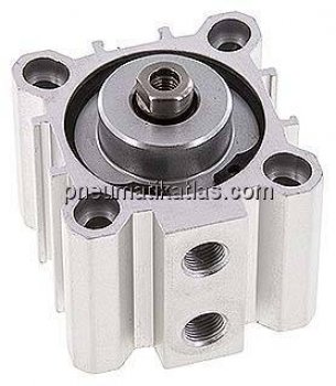 Kurzhubzylinder, doppeltwirkend, Kolben 40mm, Hub 5mm