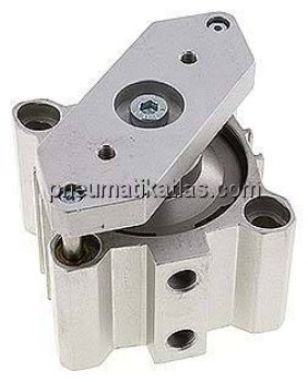 Kurzhubzylinder, verdrehgesichert, 80,Hub 20mm