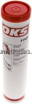 OKS 1149, Langzeit-Silikonfett mit PTFE - 400 ml Kartusche