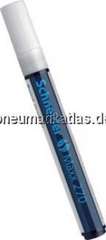 SCHNEIDER Lackmarker MAXX, 1 - 3mm, weiß