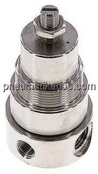 Druckregler, 1.4404, G 1/4", 0,1 - 1,5bar (nicht rücksteuerbar)