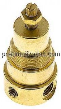 Druckregler, Messing, G 1/4", 0,2 - 3bar (Standard)