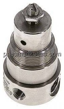 Druckregler, 1.4404, G 1/4", 0,5 - 8bar (nicht rücksteuerbar)