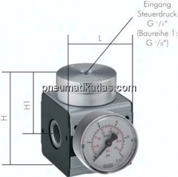 Preview: MULTIFIX Druckregler (Volumenbooster), G 1/4", Multifix 1