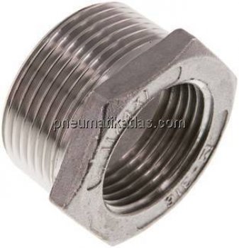 Reduziernippel R 1-1/4"(AG)-Rp 1"(IG), 1.4408