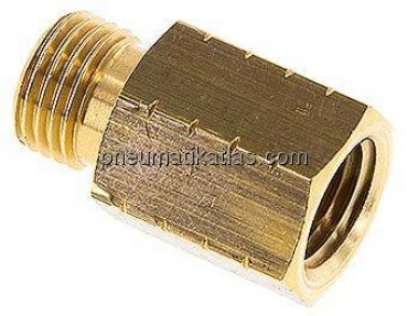 Reduziernippel G 1/4"(AG)-NPT 1/4"(IG), Messing