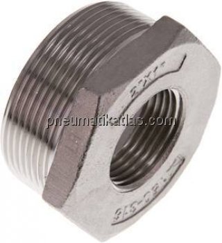 Reduziernippel R 2"(AG)-Rp 1"(IG), 1.4408