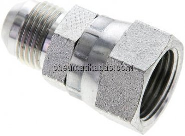 Reduziernippel UNF 3/4"-16(JIC-AG)-UNF 7/8"-14(JIC-IG)