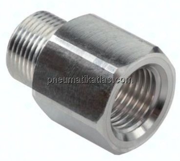 Preview: TYPHOON Adapter 1/2"-27 UNS (AG), M 12 x 1,25 (IG)