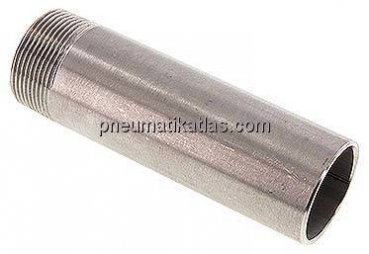 Anschweißnippel R 1-1/2"-150mm-48,3mm, 1.4571