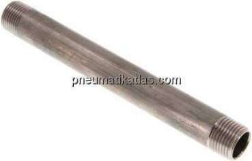 Rohrdoppelnippel R 1/2"-180mm, 1.4571