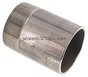 Anschweißnippel R 2-1/2"-100mm-76,1mm, 1.4571