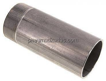 Anschweißnippel R 2-1/2"-170mm-76,1mm, 1.4571