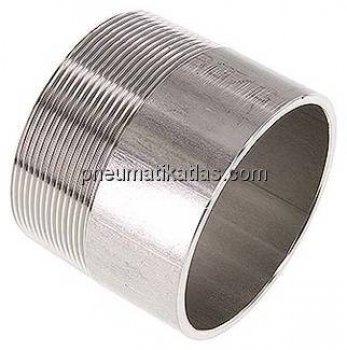 Anschweißnippel R 3"-70mm-88,9mm, 1.4571