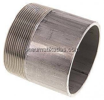 Anschweißnippel R 3"-80mm-88,9mm, 1.4571