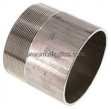 Anschweißnippel R 4"-100mm-114,3mm, 1.4571