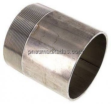 Anschweißnippel R 4"-120mm-114,3mm, 1.4571