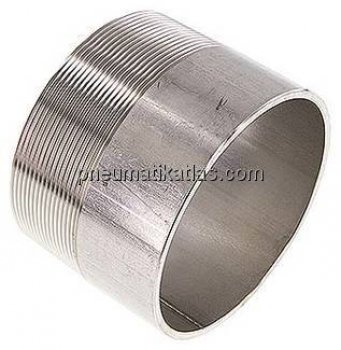 Anschweißnippel R 4"-80mm-114,3mm, 1.4571